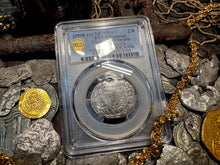 Load image into Gallery viewer, BOLIVIA ATOCHA 2 REALES 1622 SHIPWRECK PCGS PIRATE SILVER COINS 1598-1617