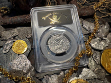 Load image into Gallery viewer, BOLIVIA ATOCHA 2 REALES 1622 SHIPWRECK PCGS PIRATE SILVER COINS 1598-1617