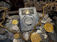 Load image into Gallery viewer, BOLIVIA ATOCHA 2 REALES 1622 SHIPWRECK PCGS PIRATE SILVER COINS 1598-1617