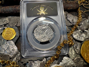 BOLIVIA ATOCHA 2 REALES 1622 SHIPWRECK PCGS PIRATE SILVER COINS 1598-1617