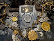 Load image into Gallery viewer, BOLIVIA ATOCHA 2 REALES 1622 SHIPWRECK PCGS PIRATE SILVER COINS 1598-1617