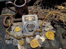 Load image into Gallery viewer, ATOCHA 2 REALES BOLIVIA 1622 SHIPWRECK PCGS 20 PIRATE SILVER COINS 1603-20