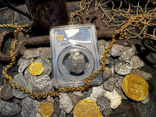 Load image into Gallery viewer, ATOCHA 2 REALES BOLIVIA 1622 SHIPWRECK PCGS 20 PIRATE SILVER COINS 1603-20