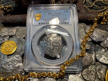 Load image into Gallery viewer, ATOCHA 2 REALES BOLIVIA 1622 SHIPWRECK PCGS 20 PIRATE SILVER COINS 1603-20