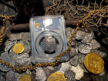 Load image into Gallery viewer, ATOCHA 2 REALES BOLIVIA 1622 SHIPWRECK PCGS 20 PIRATE SILVER COINS 1603-20