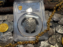 Load image into Gallery viewer, ATOCHA 2 REALES BOLIVIA 1622 SHIPWRECK PCGS 20 PIRATE SILVER COINS 1603-20