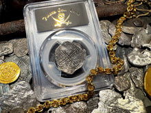 Load image into Gallery viewer, ATOCHA 2 REALES BOLIVIA 1622 SHIPWRECK PCGS 20 PIRATE SILVER COINS 1603-20