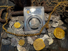 Load image into Gallery viewer, ATOCHA 4 REALES BOLIVIA 1622 SHIPWRECK PCGS PIRATE SILVER COINS 1603-12