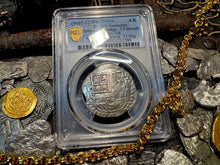 Load image into Gallery viewer, ATOCHA 4 REALES BOLIVIA 1622 SHIPWRECK PCGS PIRATE SILVER COINS 1603-12