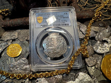 Load image into Gallery viewer, ATOCHA 4 REALES BOLIVIA 1622 SHIPWRECK PCGS PIRATE SILVER COINS 1603-12