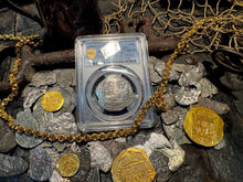 Load image into Gallery viewer, ATOCHA 4 REALES BOLIVIA 1622 SHIPWRECK PCGS PIRATE SILVER COINS 1603-12