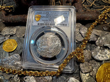 Load image into Gallery viewer, ATOCHA 4 REALES BOLIVIA 1622 SHIPWRECK PCGS PIRATE SILVER COINS 1603-12