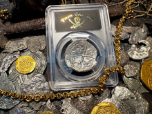 Load image into Gallery viewer, ATOCHA 4 REALES BOLIVIA 1622 SHIPWRECK PCGS PIRATE SILVER COINS 1603-12