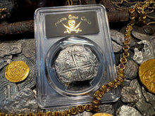 Load image into Gallery viewer, BOLIVIA ATOCHA 8 REALES 1622 SHIPWRECK PCGS PIRATE SILVER COINS 1617-21