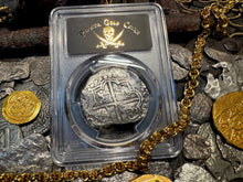 Load image into Gallery viewer, BOLIVIA ATOCHA 8 REALES 1622 SHIPWRECK PCGS PIRATE SILVER COINS 1617-21