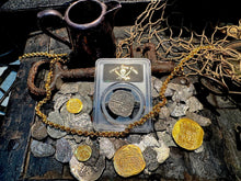 Load image into Gallery viewer, ATOCHA 4 REALES BOLIVIA 1622 SHIPWRECK PCGS PIRATE SILVER COINS 1618-20