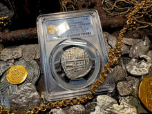 Load image into Gallery viewer, ATOCHA 4 REALES BOLIVIA 1622 SHIPWRECK PCGS PIRATE SILVER COINS 1618-20