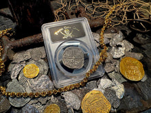 Load image into Gallery viewer, ATOCHA 4 REALES BOLIVIA 1622 SHIPWRECK PCGS PIRATE SILVER COINS 1618-20