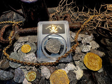 Load image into Gallery viewer, ATOCHA 4 REALES BOLIVIA 1622 SHIPWRECK PCGS PIRATE SILVER COINS 1618-20