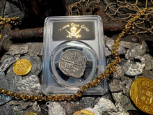 Load image into Gallery viewer, ATOCHA 4 REALES BOLIVIA 1622 SHIPWRECK PCGS PIRATE SILVER COINS 1618-20