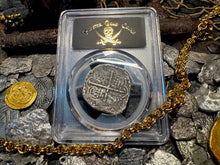 Load image into Gallery viewer, ATOCHA 4 REALES BOLIVIA 1622 SHIPWRECK PCGS PIRATE SILVER COINS 1618-20