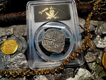 Load image into Gallery viewer, ATOCHA 4 REALES BOLIVIA 1622 SHIPWRECK PCGS PIRATE SILVER COINS 1618-20