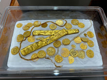 Load image into Gallery viewer, GOLD BAR ATOCHA 1622 SHIPWRECK SARGOSA MEL FISHER COA PIRATE GOLD COINS 28OZ