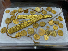 Load image into Gallery viewer, GOLD BAR ATOCHA 1622 SHIPWRECK SARGOSA MEL FISHER COA PIRATE GOLD COINS 28OZ