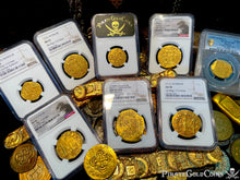 Load image into Gallery viewer, MEXICO 1714 8 ESCUDOS &quot;1715 FLEET SHIPWRECK&quot; NGC UNC PIRATE GOLD COINS TREASURE