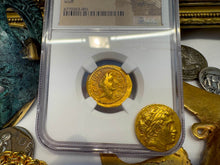 Load image into Gallery viewer, ROMAN IMPERATORIAL &quot;JULIUS CAESAR&quot; 44BC AUREUS NGC CH VF ANCIENT COINS AUGUSTUS