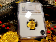 Load image into Gallery viewer, SPAIN 1 ESCUDO 1610 (ATOCHA ERA)  FULL 4 DIGIT DATE NGC 55