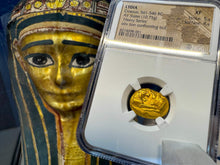 Load image into Gallery viewer, LYDIA STATER HEAVY WEIGHT WORLD 1ST GOLD COINAGE CROESUS 561BC NGC XF 5x4 LION