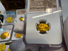 Load image into Gallery viewer, LYDIA STATER HEAVY WEIGHT WORLD 1ST GOLD COINAGE CROESUS 561BC NGC XF 5x4 LION