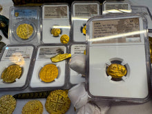 Load image into Gallery viewer, LYDIA STATER HEAVY WEIGHT WORLD 1ST GOLD COINAGE CROESUS 561BC NGC XF 5x4 LION