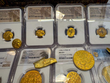 Load image into Gallery viewer, LYDIA STATER HEAVY WEIGHT WORLD 1ST GOLD COINAGE CROESUS 561BC NGC XF 5x4 LION