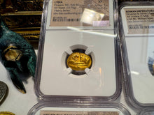 Load image into Gallery viewer, LYDIA STATER HEAVY WEIGHT WORLD 1ST GOLD COINAGE CROESUS 561BC NGC XF 5x4 LION