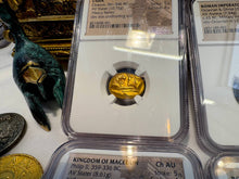 Load image into Gallery viewer, LYDIA STATER HEAVY WEIGHT WORLD 1ST GOLD COINAGE CROESUS 561BC NGC XF 5x4 LION