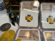 Load image into Gallery viewer, LYDIA STATER HEAVY WEIGHT WORLD 1ST GOLD COINAGE CROESUS 561BC NGC XF 5x4 LION