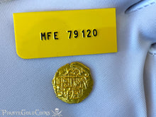 Load image into Gallery viewer, POP TOP!!! MEXICO 300th Ann. ESCUDO 1711-13 “1715 FLEET NGC 64 PIRATE GOLD COINS