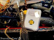 Load image into Gallery viewer, POP TOP!!! MEXICO 300th Ann. ESCUDO 1711-13 “1715 FLEET NGC 64 PIRATE GOLD COINS