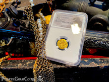 Load image into Gallery viewer, POP TOP!!! MEXICO 300th Ann. ESCUDO 1711-13 “1715 FLEET NGC 64 PIRATE GOLD COINS