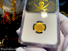 Load image into Gallery viewer, POP TOP!!! MEXICO 300th Ann. ESCUDO 1711-13 “1715 FLEET NGC 64 PIRATE GOLD COINS