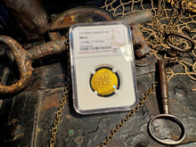 Load image into Gallery viewer, MEXICO 1715 FLEET part DATED 1713 4 ESCUDOS NGC 61 PIRATE GOLD COINS TREASURE