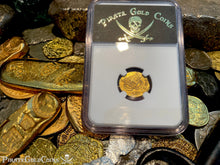 Load image into Gallery viewer, MEXICO 1 ESCUDO 1714 DATED ESCUDO 1715 FLEET SHIPWRECK NGC 65