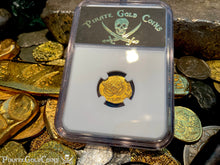 Load image into Gallery viewer, MEXICO 1 ESCUDO 1714 DATED ESCUDO 1715 FLEET SHIPWRECK NGC 65