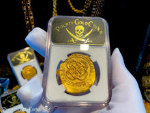 Load image into Gallery viewer, MEXICO 1714 8 ESCUDOS &quot;1715 FLEET SHIPWRECK&quot; NGC UNC PIRATE GOLD COINS TREASURE