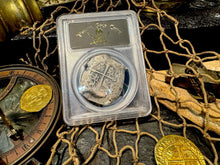 Load image into Gallery viewer, MEXICO 8 REALES 1714 &quot;1715 FLEET SHIPWRECK&quot; PCGS F