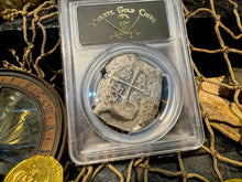 Load image into Gallery viewer, MEXICO 8 REALES 1714 &quot;1715 FLEET SHIPWRECK&quot; PCGS F