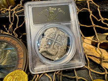 Load image into Gallery viewer, MEXICO 8 REALES 1714 &quot;1715 FLEET SHIPWRECK&quot; PCGS F