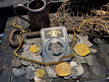 Load image into Gallery viewer, PERU ATOCHA LIMA PCGS 2 REALES w/ MEL FISHER TAG SHIPWRECK 1622 PIRATE COINS